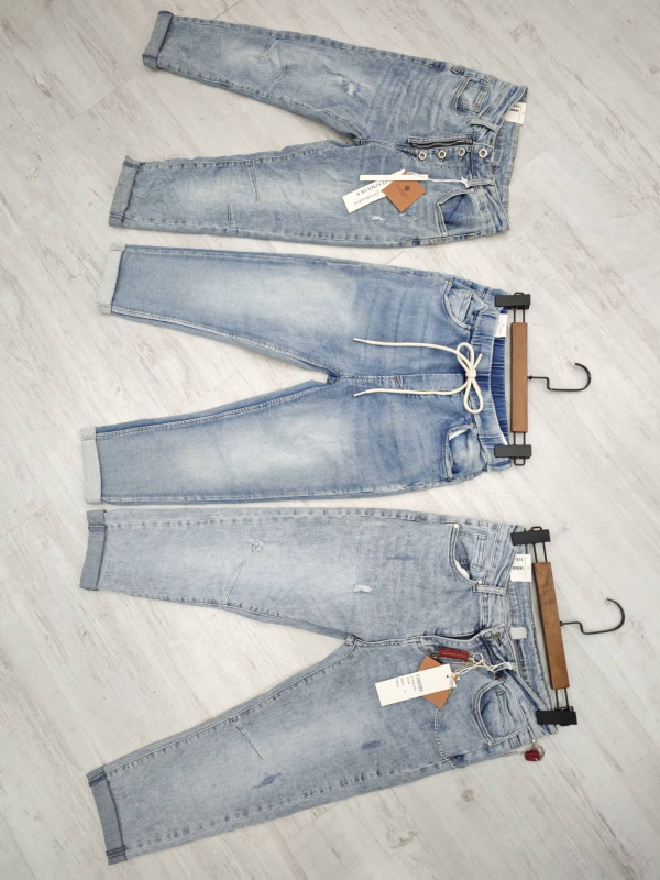 Spodnie damskie jeansy Roz XS-XL, 1 Kolor Paczka 10 szt